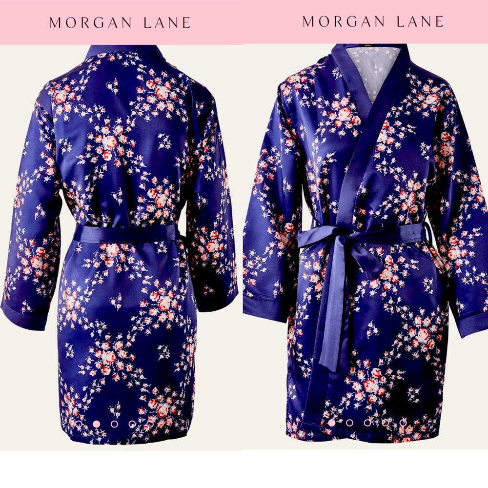 Morgan Lane floral robe